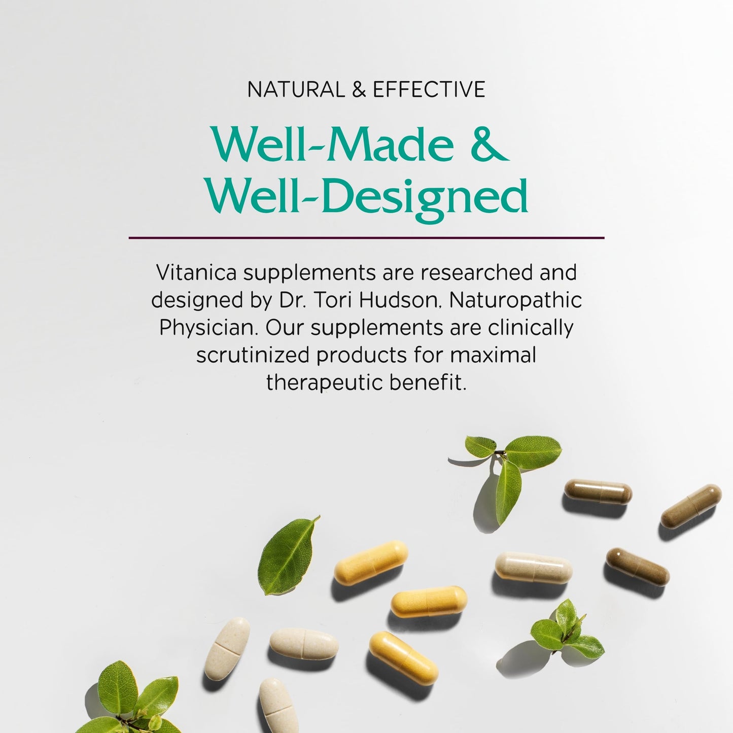 Vitanica Opti-Recovery, Pre & Post Surgery Support, Wound Care, BBL, Tummy Tuck, C Section & Postpartum Vitamin Essentials Healing Support, Scar, Shoulder, Hysterectomy, Breast & Lipo, Vegan, 60 Caps