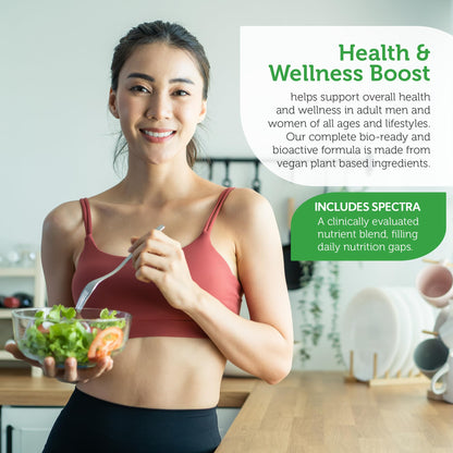 Zahler One Daily Vegan Multivitamins – Whole Food Blend, 60 Ct
