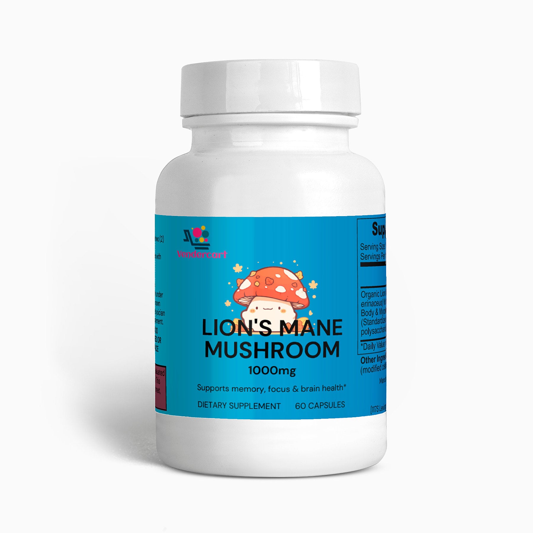 Lion’s Mane Mushroom Supplement
✔️ Brain Support & Mental Clarity
✔️ Mood, Memory & Recovery Aid
✔️ Vegan • Non-GMO • Daily Focus Formula