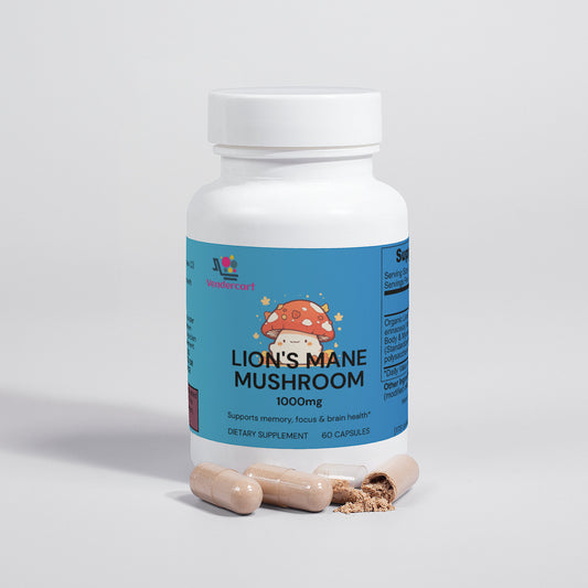 Lion’s Mane Mushroom Supplement
✔️ Brain Support & Mental Clarity
✔️ Mood, Memory & Recovery Aid
✔️ Vegan • Non-GMO • Daily Focus Formula