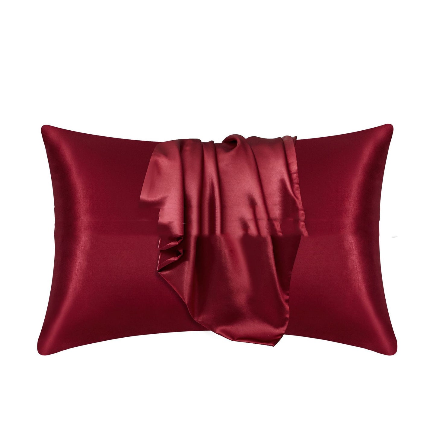 New Solid Silk Envelope Pillowcase  (3)