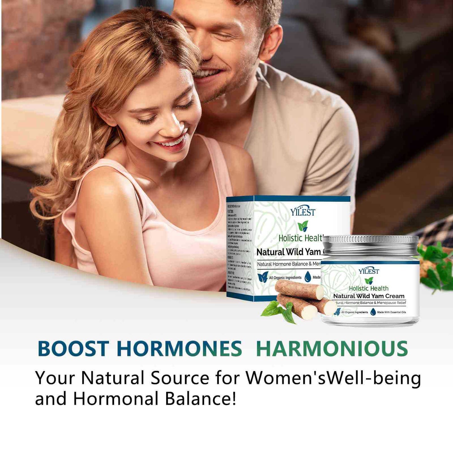 Chinese Yam Face Cream – Hormonal Balance & Moisture
Nourishing vegan cream for skin hydration, tone & hormone-related dryness.