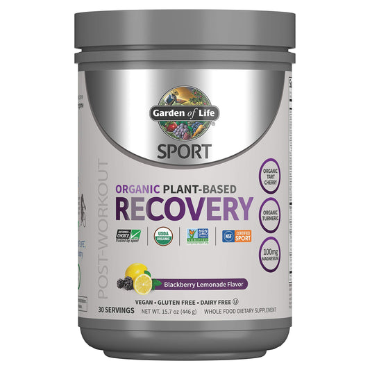 Garden of Life Post-Workout – Vegan Recovery, Blackberry Lemonade