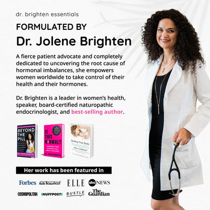 Dr. Brighten Women’s Probiotic - Probiotics, Prebiotics with Antioxidants & Sunfiber for Healthy Hormones, Balanced Female Microbiome, Ovaries and Immune Health - 60 Capsules