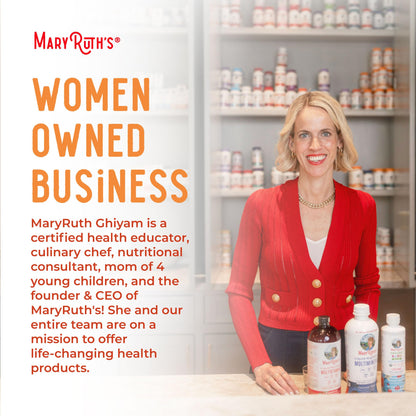 MaryRuth Hair Growth Liquid Multivitamin – Biotin 10,000 mcg – 30 Oz