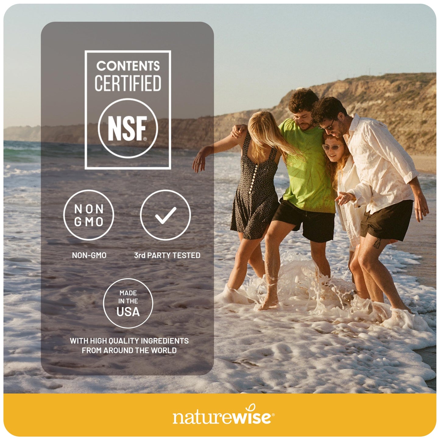 NatureWise Vitamin D3 2000 IU – 360 Softgels – Immune & Bone Support