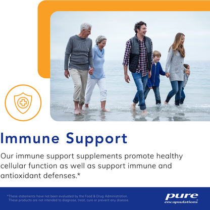 Pure Encapsulations Ascorbic Acid Capsules - 1,000 mg Vitamin C - Antioxidant & Immune Support* - High-Potency Vitamin C - Vegan & Non-GMO - 250 Capsules