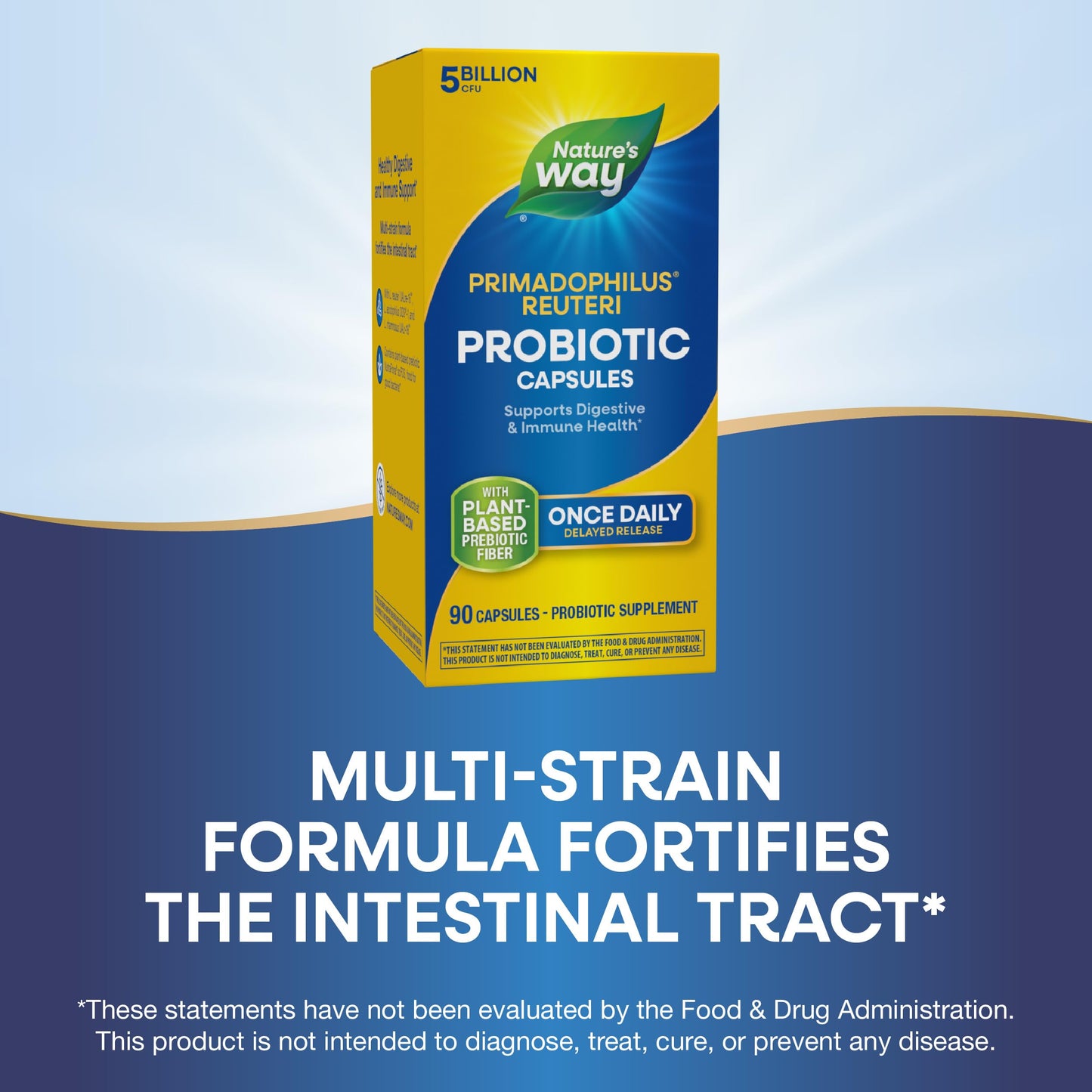 Nature’s Way Primadophilus – 5B CFU Probiotic for Digestive & Immune Support