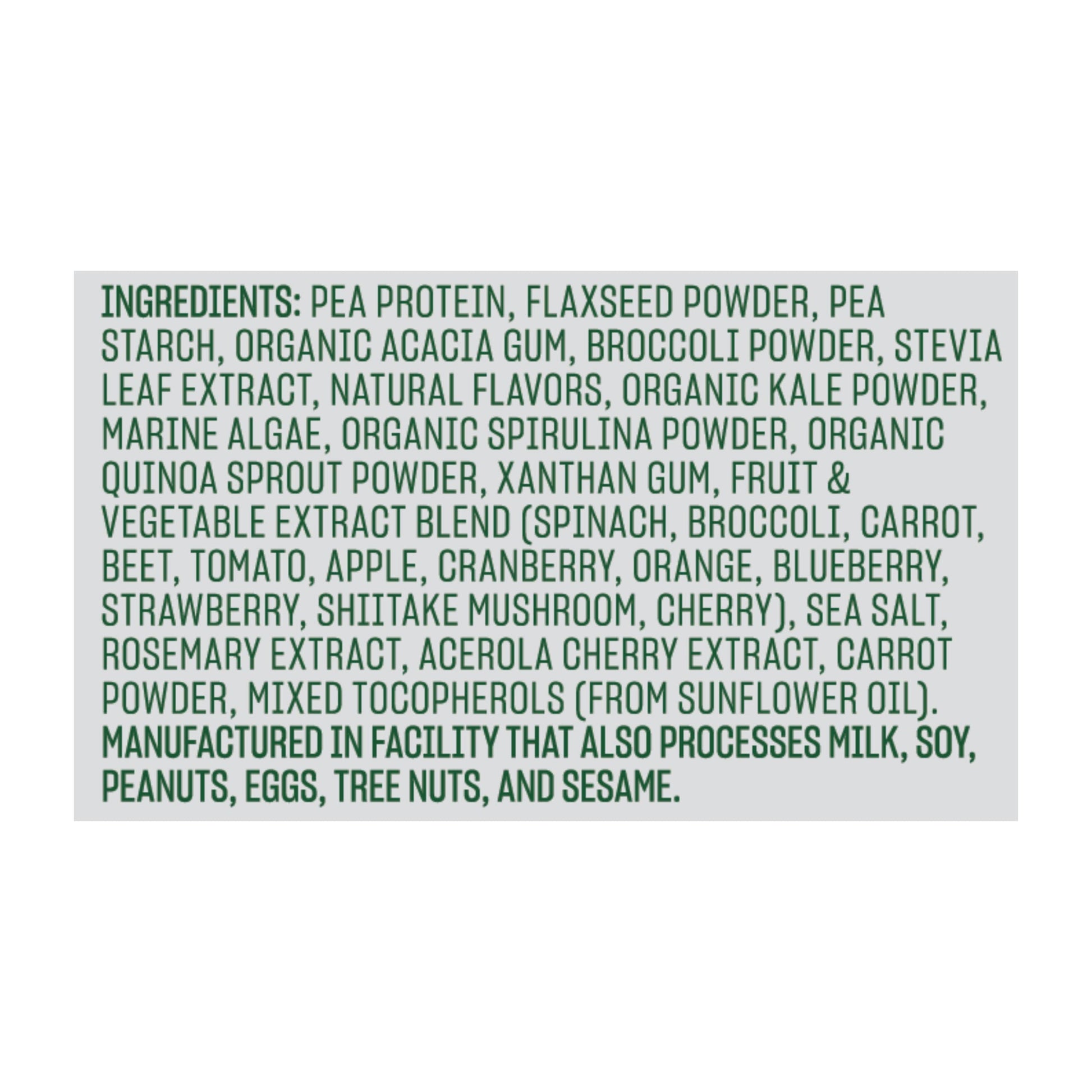 Vega Essentials Vanilla Plant Protein – Vegan, Keto, Low Carb
20g Plant Protein | Vanilla Flavor | Keto Friendly | Low Carb | Clean Vegan