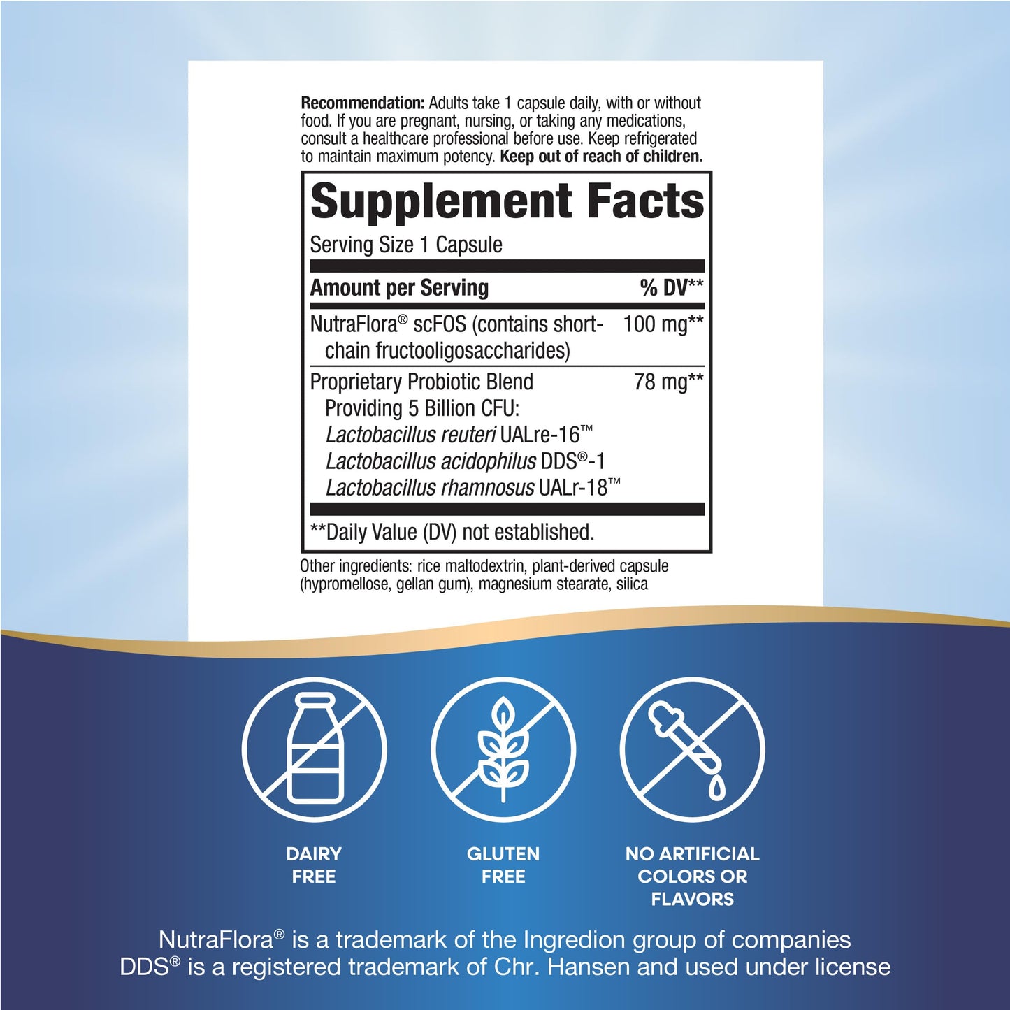 Nature’s Way Primadophilus – 5B CFU Probiotic for Digestive & Immune Support