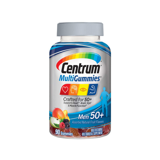 Centrum Women 50+ MultiGummies – D3, B6 & B12 for Bone & Immunity