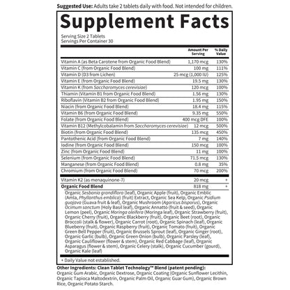 Garden of Life Men’s Organic Multivitamin – Energy & Wellness Support