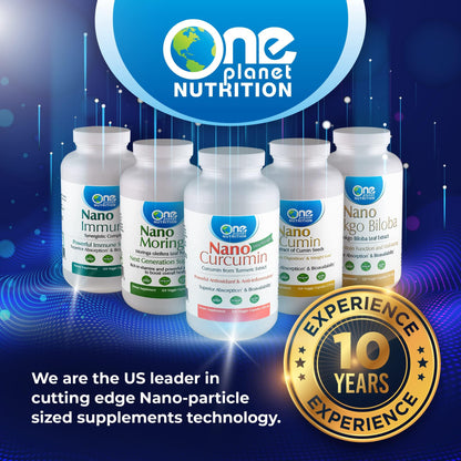 One Planet Nano Energy – Ginseng, Shilajit, Ashwagandha, EGCG – 120 Ct (68 characters)