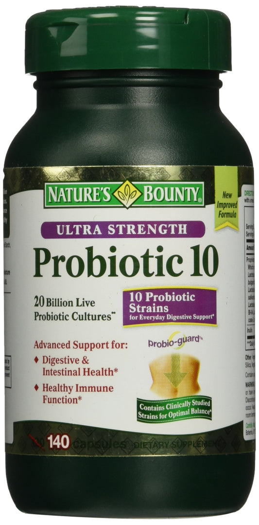 Nature’s Bounty Probiotic 10 – 20B CFU, 10 Strains for Digestive Health