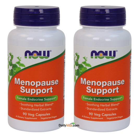 2 Bottles of Now Foods Menopause Support, 90 caps