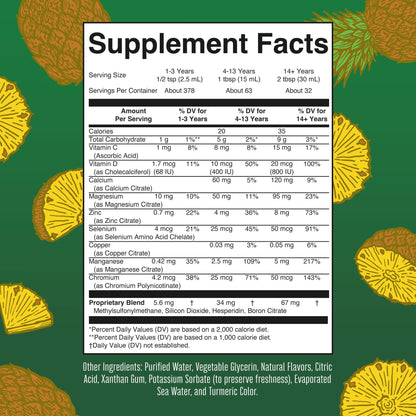 MaryRuth's Liquid Morning Multivitamin (Strawberry) & Liquid Nighttime Multimineral (Pineapple) | Clean Label Project Verified® | Vitamins for Energy, Sleep, & Overall Health | Vegan, Non-GMO