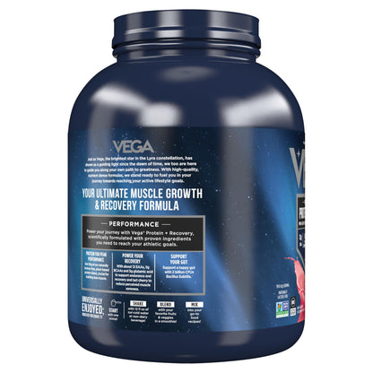 Vega Sport Protein – Berry, Vegan Plant-Based, NSF Certified, 4 lb