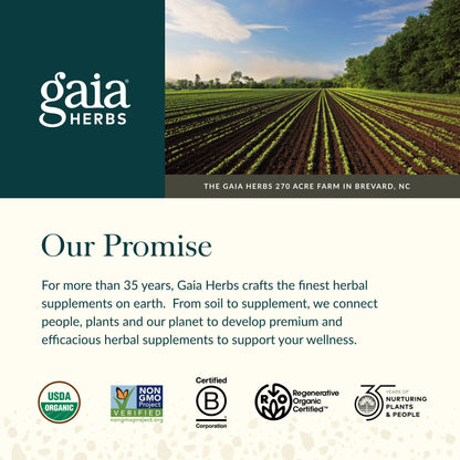 Gaia Herbs Cycle Support - Supports Hormone Balance & PMS Relief - Herbal Supplement with Vitex Berry & Schisandra - Free from Gluten, Dairy & Soy - 60 Vegan Capsules (30 Servings)