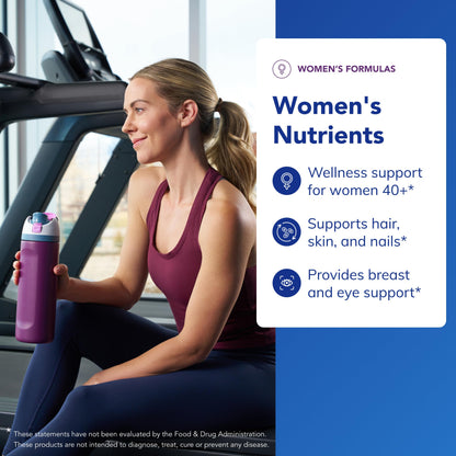 Pure Encapsulations Women's Nutrients 40+ - Multivitamin for Women Over 40 to Support Urinary Tract Health, Breast Cell Health & Eye Integrity* - with Vitamin C, E & A - 180 Capsules