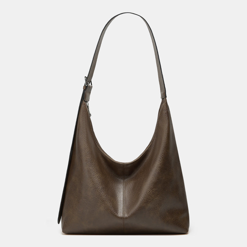 Soft PU shoulder bag designed for comfortable daily wear
