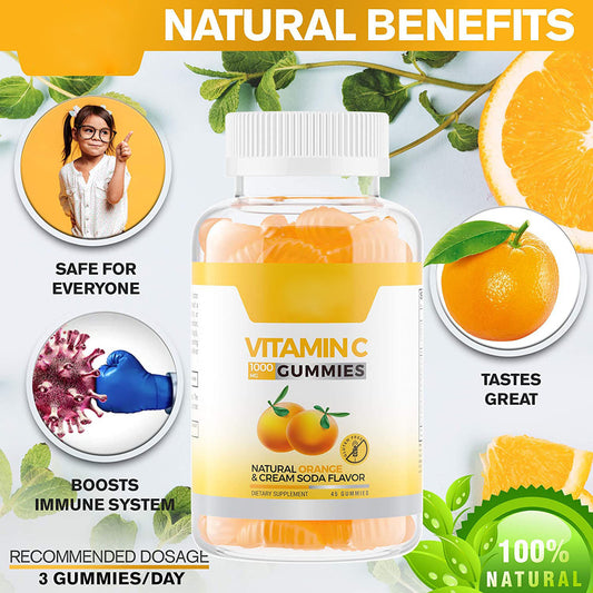 Vitamin C – Vegan Immune & Skin Support
Daily antioxidant formula for immunity, collagen, and cell protection.