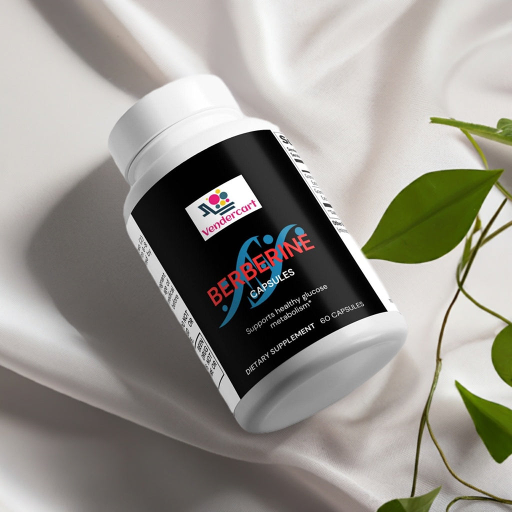 Berberine Supplement
✔️ Blood Sugar & Heart Health
✔️ Metabolism & Glucose Support
✔️ Vegan • Non-GMO • Clean Formula