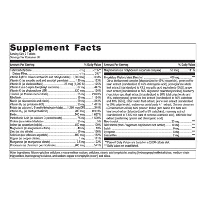 Metagenics PhytoMulti Without Iron – Daily Health & Aging Support 120 Ct