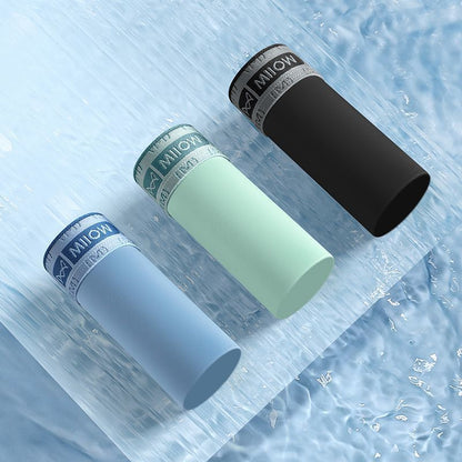 Seamless Ice Silk Mens Boxer Briefs (2)