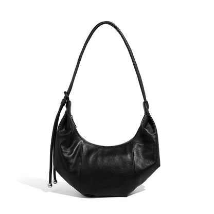 Crossbody Croissant Leather Shoulder Underarm Bag