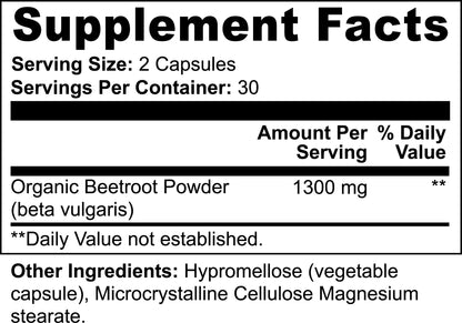 Beetroot Powder Natural Energy, Heart Health Antioxidant Support