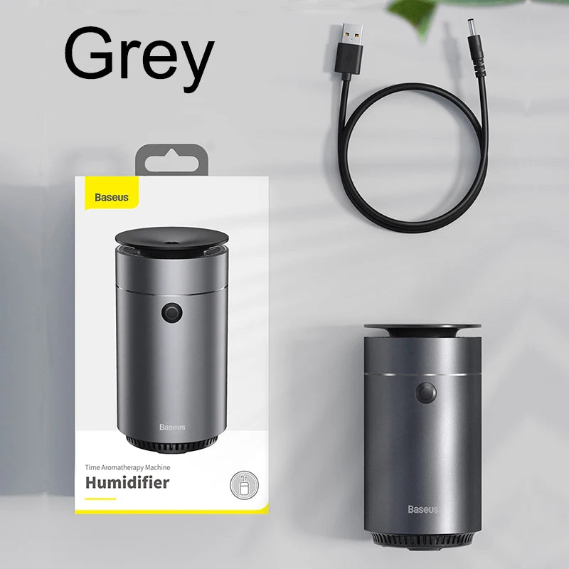 Baseus Car Aromatherapy Diffuser with LED Light, USB Humidifier & Air Purifier