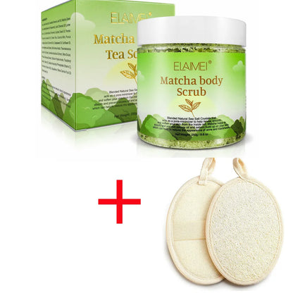 Matcha & Turmeric Body Scrub – Brightening & Acne-Fighting Natural Exfoliator | Naturally You Balance