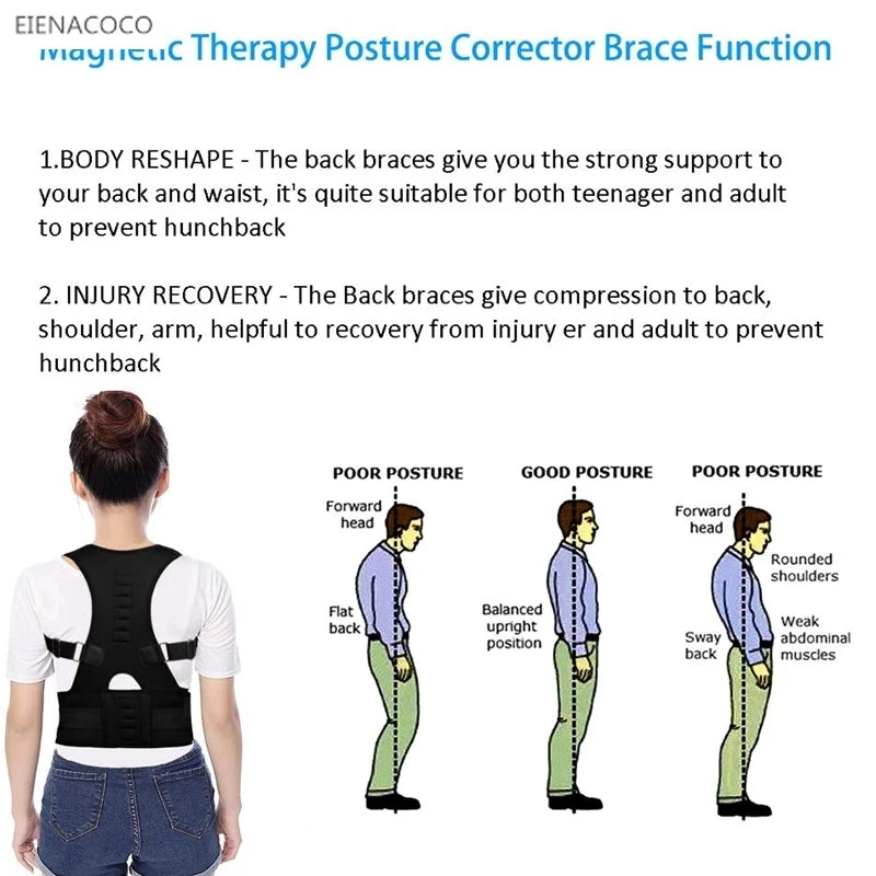 Adjustable Lumbar Back Brace – Comfortable Waist Support for Posture & Pain Relief | Naturally You Balance