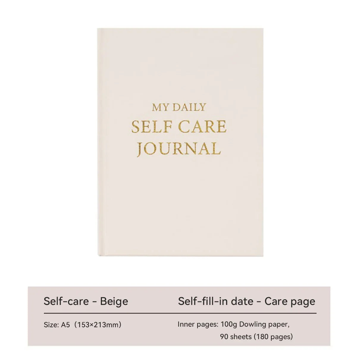 A5 Gratitude Diary – Self-Regulation Journal for Daily Stress Release & Emotional Wellness | Naturally You Balance

