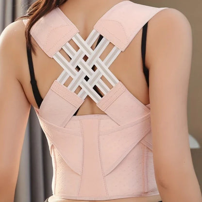 Adjustable Back Posture Corrector – Full Support for Upper & Lower Back Pain | Naturally You Balance

