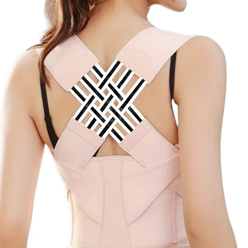 Posture Corrector – Adjustable Shoulder & Back Brace for Middle and Upper Spine Alignment | Naturally You Balance

