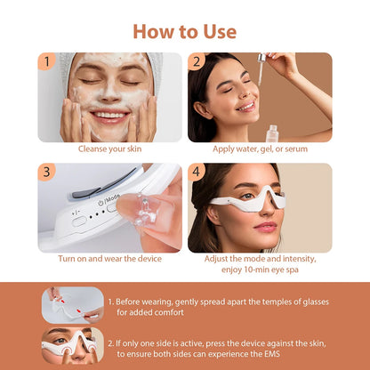 Eye Massager – Puffiness & Dark Circle Reduction Tool for Under-Eye Care | Naturally You Balance