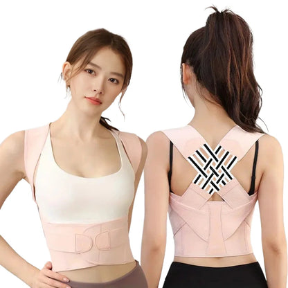 Posture Corrector – Adjustable Shoulder & Back Brace for Middle and Upper Spine Alignment | Naturally You Balance

