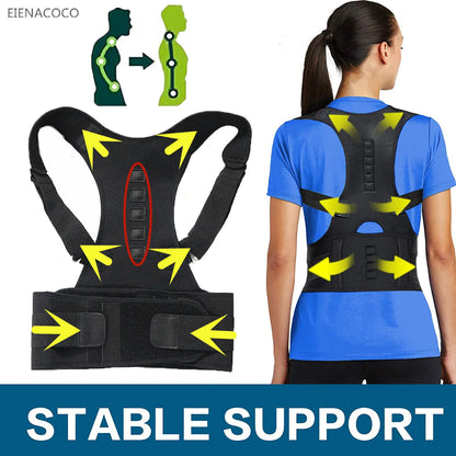 Adjustable Lumbar Back Brace – Comfortable Waist Support for Posture & Pain Relief | Naturally You Balance
