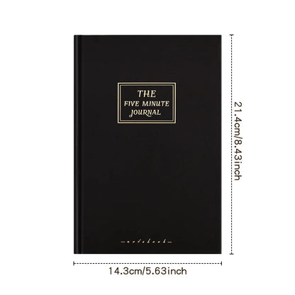 Daily Gratitude Journal – Undated 5-Minute Reflection & Empowerment Planner with Affirmations | Naturally You Balance

