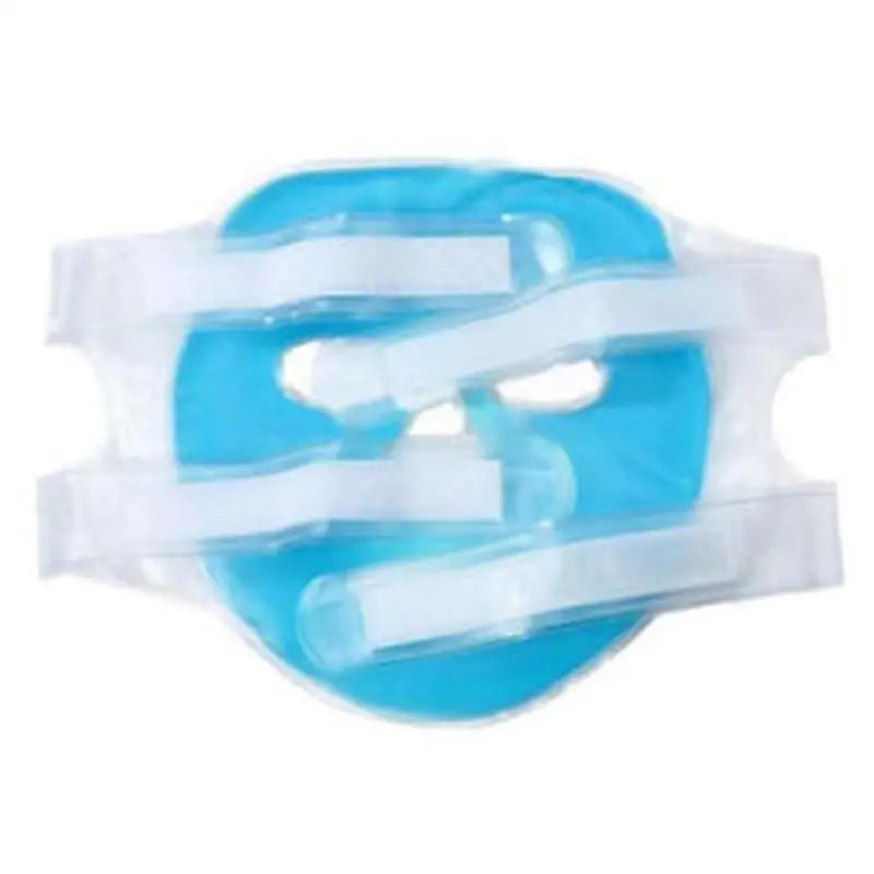 Cold Gel Face Mask – Full Face Ice Compress for Puffiness, Moisture & Relaxation | Naturally You Balance