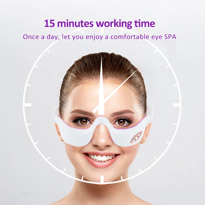 Infrared Heat Eye Massager for Reducing Eye Bags, Dark Circles & Skin Tightening