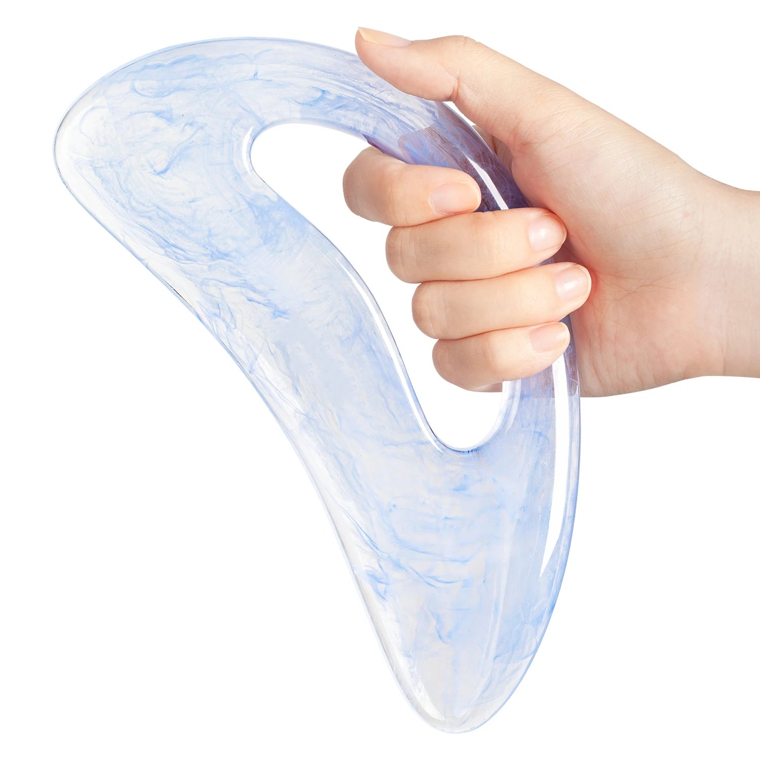 Rose Gua Sha Massage Tool – Sculpting Facial & Neck Scraper for Glowing Skin | Naturally You Balance