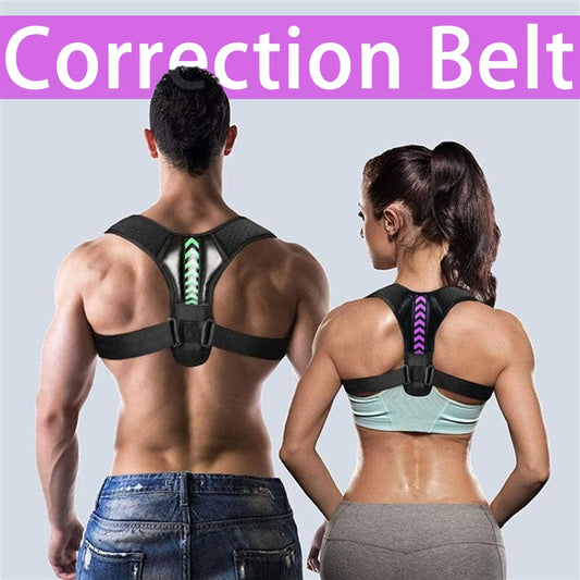 Adjustable Posture Corrector Belt – Upper Back, Spine & Neck Support for Home, Work & Sport | Naturally You Balance

