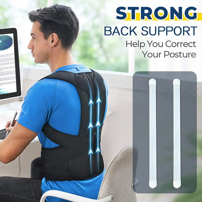 Comfortable posture awareness wearable worn during daily use
