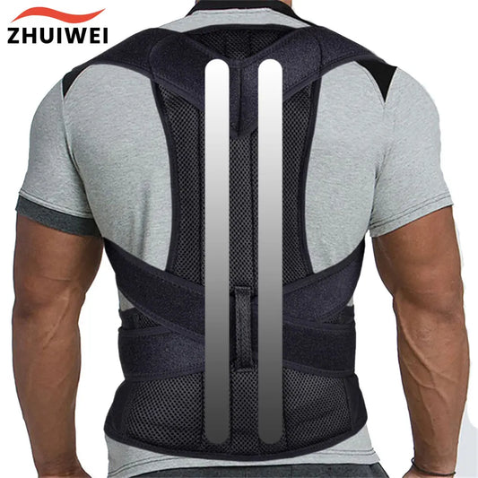 Adjustable Scoliosis Posture Corrector – Lumbar Support Back Brace for Spinal Alignment & Relief | Naturally You Balance

