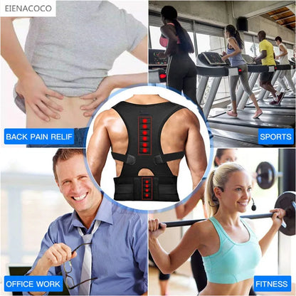 Adjustable Lumbar Back Brace – Comfortable Waist Support for Posture & Pain Relief | Naturally You Balance