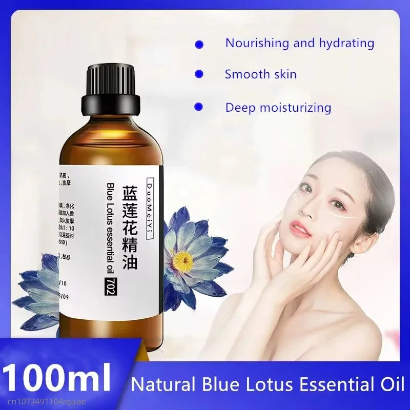 Blue Lotus Essential Oil – 100ml Sleep, Meditation & Skin Care Blend | Naturally You Balance