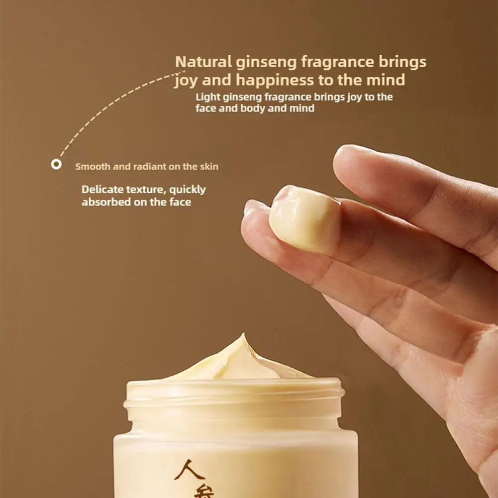 Ginseng Face Cream – Anti-Aging, Wrinkle-Reducing & Hydrating Moisturizer | Naturally You Balance