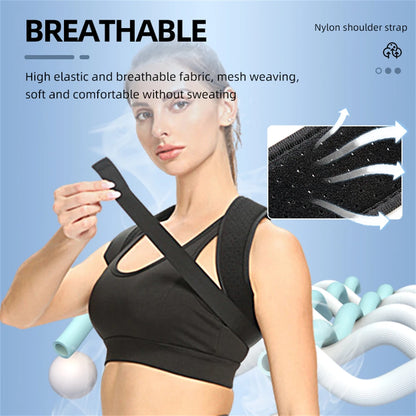 Adjustable Back Posture Corrector – Spine, Neck & Shoulder Alignment Belt for Men & Women | Naturally You Balance